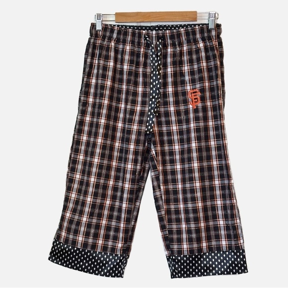 San Francisco Giants Cropped Pajama Bottoms Women's Small Genuine Merchandise - Picture 8 of 8